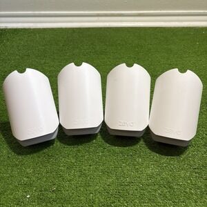 Zevo Flying Insect Trap 4 Bases Plug In Device Featuring Blue UV Light EUC